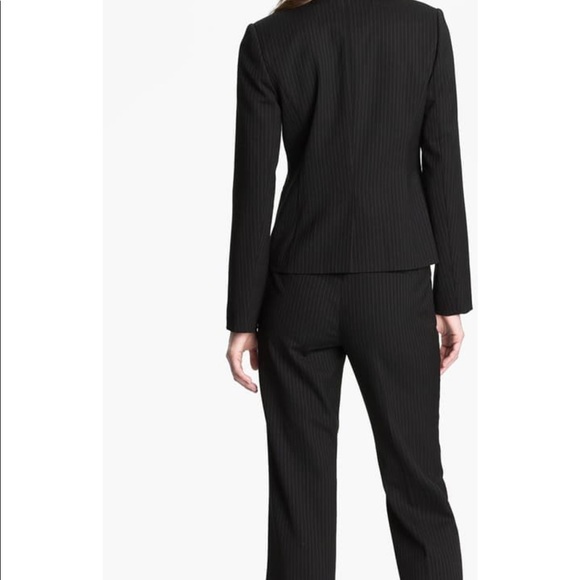 Halogen Three Button Pinstripe Blazer - Picture 14 of 15